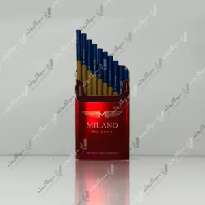 خرید سیگار میلانو پاکتی شراب قرمز - milano red wine cigarette