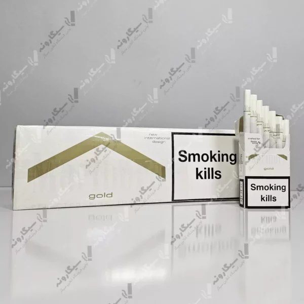 خرید سیگار مارلبروگلد اسموک درجه دو - marlboro gold smoke grade 2 cigarette